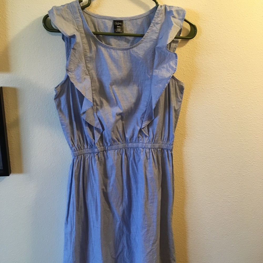 Denim-like midi dress!